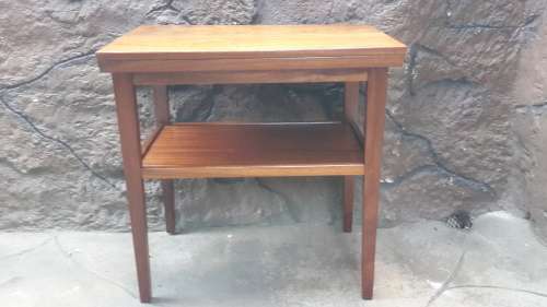 Beautiful two tier wooden occasional table.