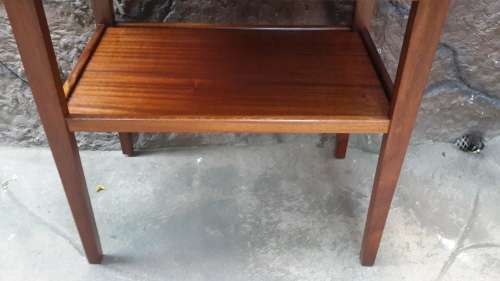 Beautiful two tier wooden occasional table.