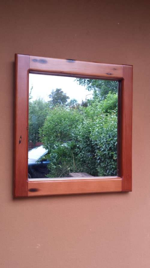 Beautiful oregan pine mirror.
