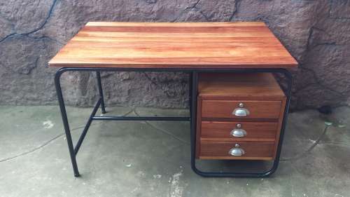 Beautiful old schoold teachers desk.