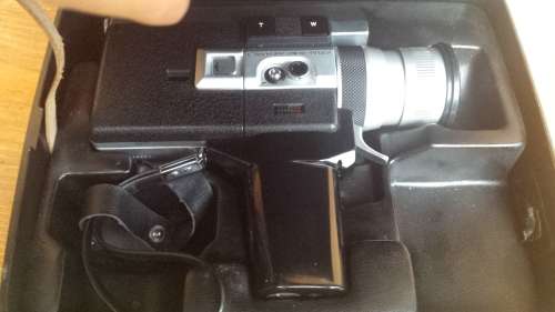 Old canon cine recorder in case.