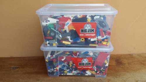 Large collection of Lego.