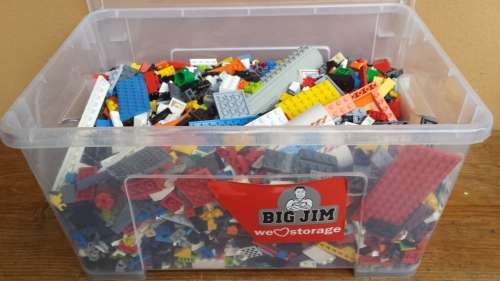 Large collection of Lego.