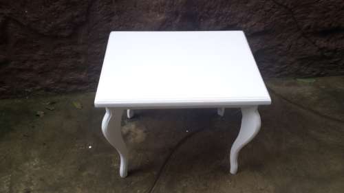 Lovely white side table.