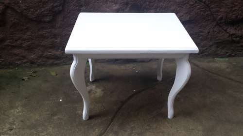 Lovely white side table.