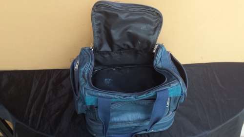 Lovely blue bag of bowls.