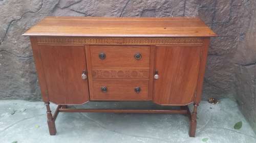 Beautiful old wooden sideboard.