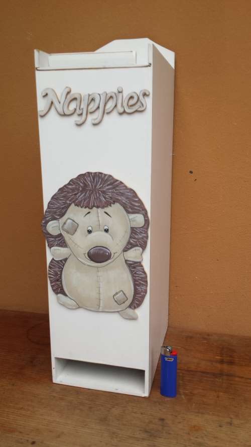 Awesome nappy dispenser.