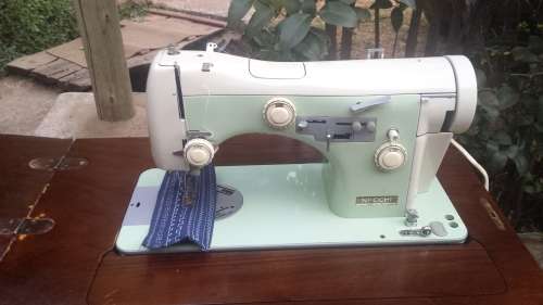 Beautiful old Necci sewing machine.