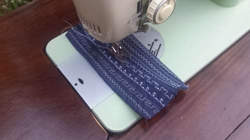 Beautiful old Necci sewing machine.