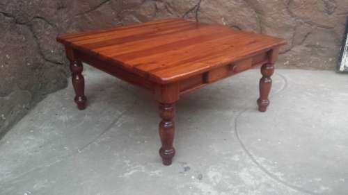 Beautiful square solid wood coffee table.