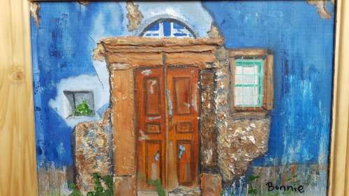 Old door by Bonnie.