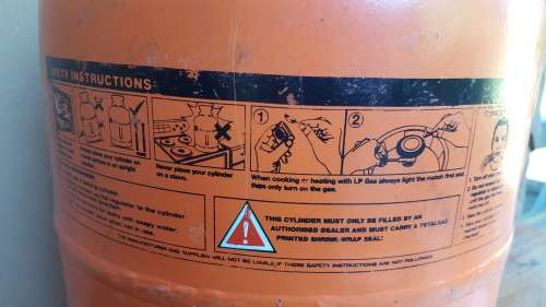 9kg Gas bottle.