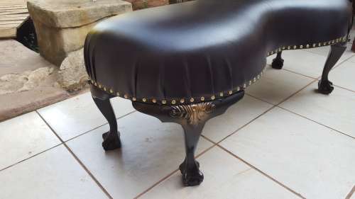 Beautiful ball & claw kidney shaped otterman