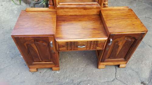 Beautiful vintage mix deco dressing table.