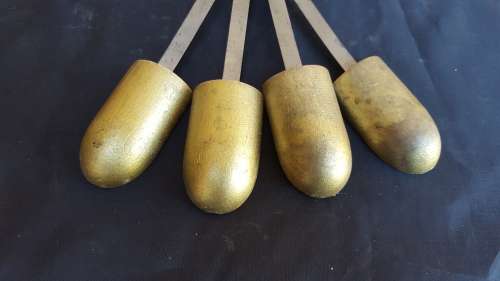 Set of 4 old shoe stretchers.