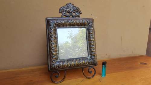 Beautiful metal standing frame.