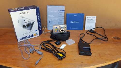 Sony Cyber Shot camera and video.