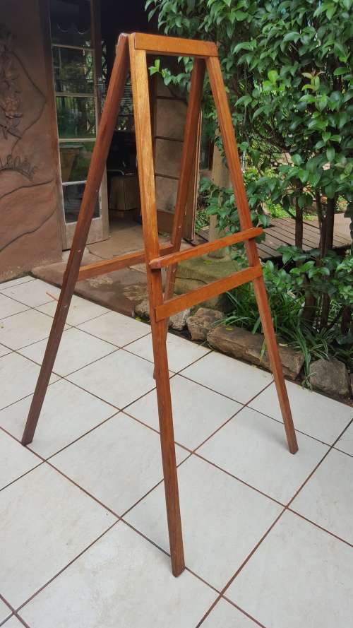 Lovely old double wooden easel.
