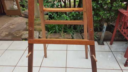 Lovely old double wooden easel.