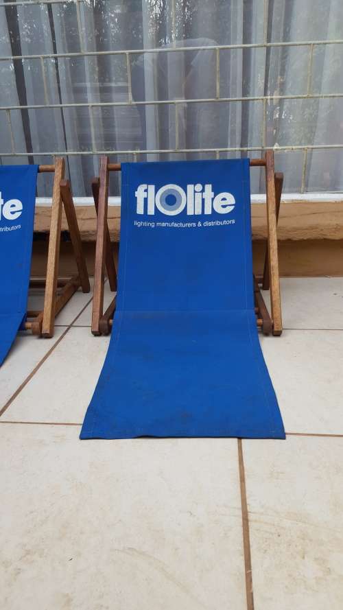 Lovely pair of wooden back rests.