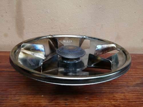 Gas bottle cooker plate.