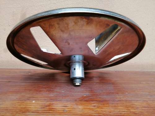 Gas bottle cooker plate.