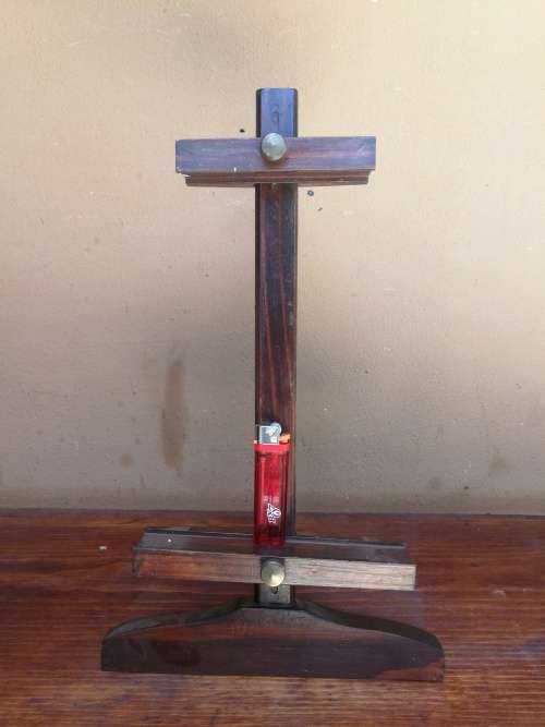 Small wooden table easel.