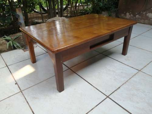 Lovely old rustic solid oak coffee table.