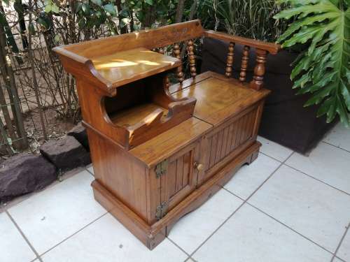 Beautiful Pine Cone design telephone table.
