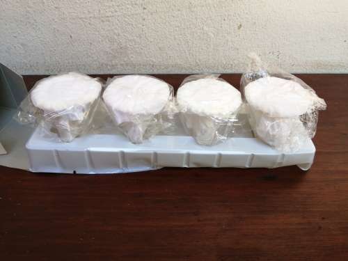 Beautiful set of 4 silver plated napkin rings.