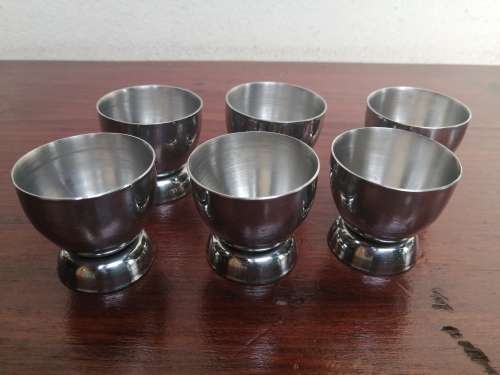 Lovely vintage stainless steel breakfast set.