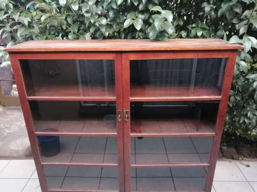 Beautiful large oregan bookcase.