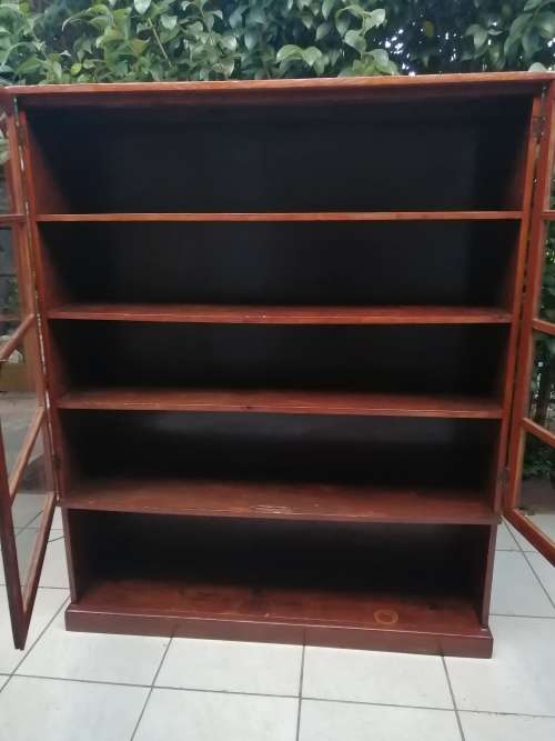 Beautiful large oregan bookcase.