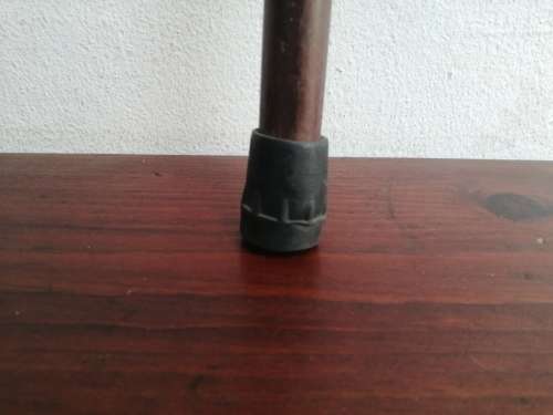 Beautiful vintage solid kiaat walking stick.