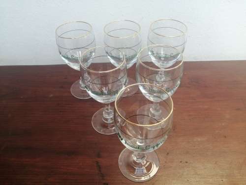 Beautiful set of 6 Irish coffee glasses.