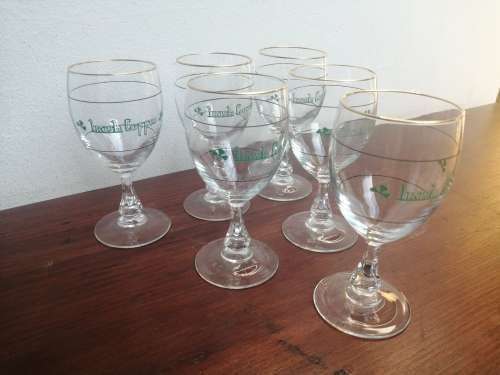 Beautiful set of 6 Irish coffee glasses.