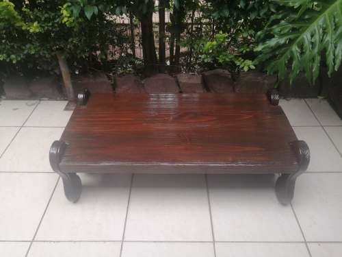 Beautiful solid wood lounge coffee table.