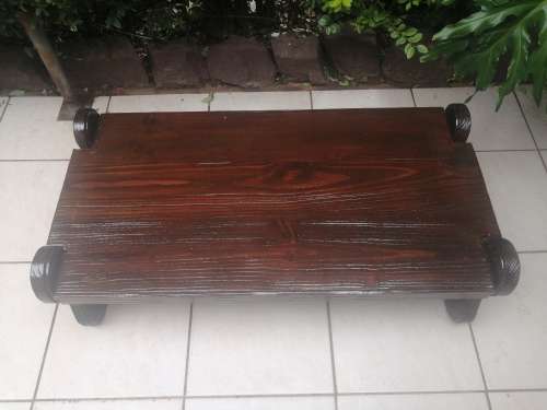 Beautiful solid wood lounge coffee table.