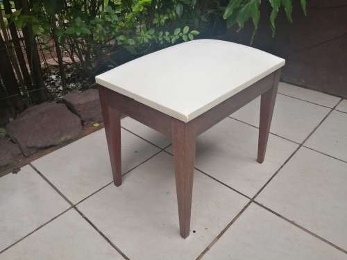 Lovely vintage Retro dressing table stool.