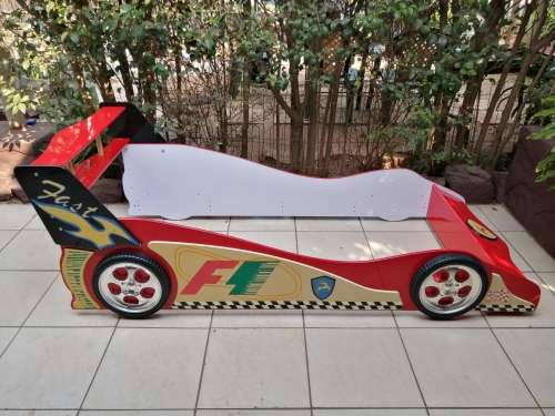 Awesome kids Ferrari bed.
