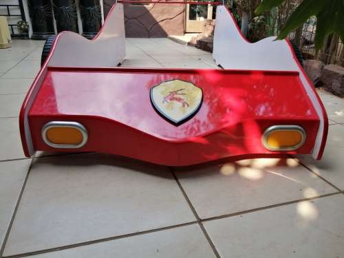 Awesome kids Ferrari bed.