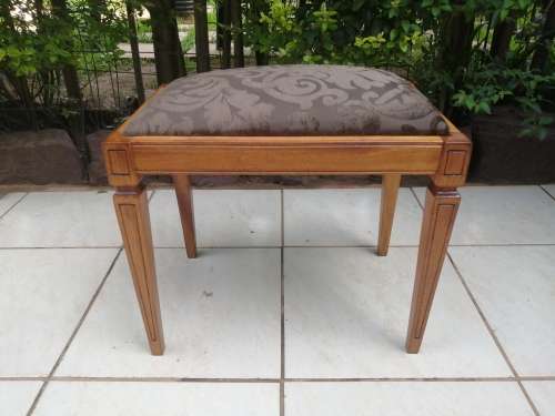 Beautiful, vintage dressing table stool.