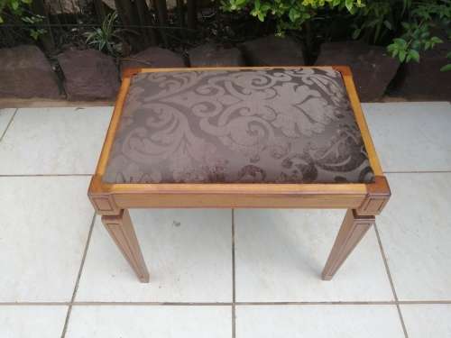 Beautiful, vintage dressing table stool.