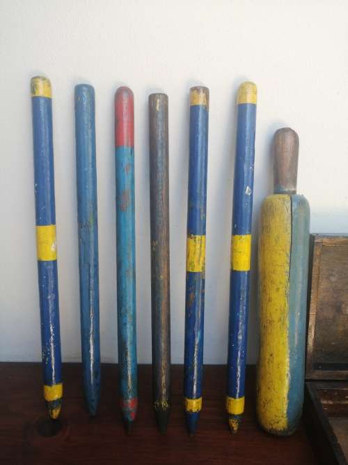 Very old, original Jukskei game.