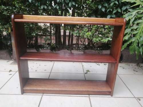 Beautiful solid kiaat bookshelf.