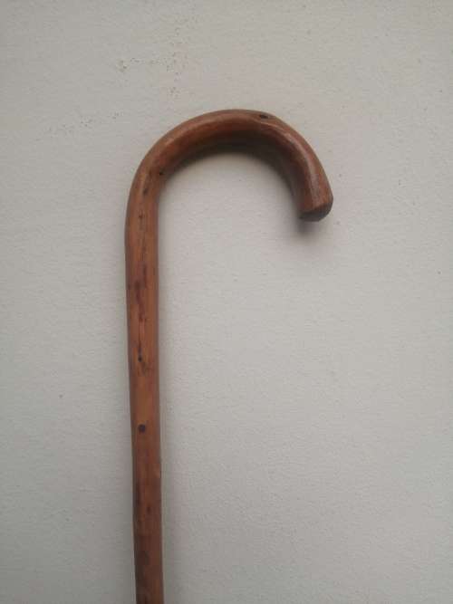 Lovely old cane walking stick.
