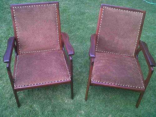 PAIR OF OCCATIONAL CHAIRS