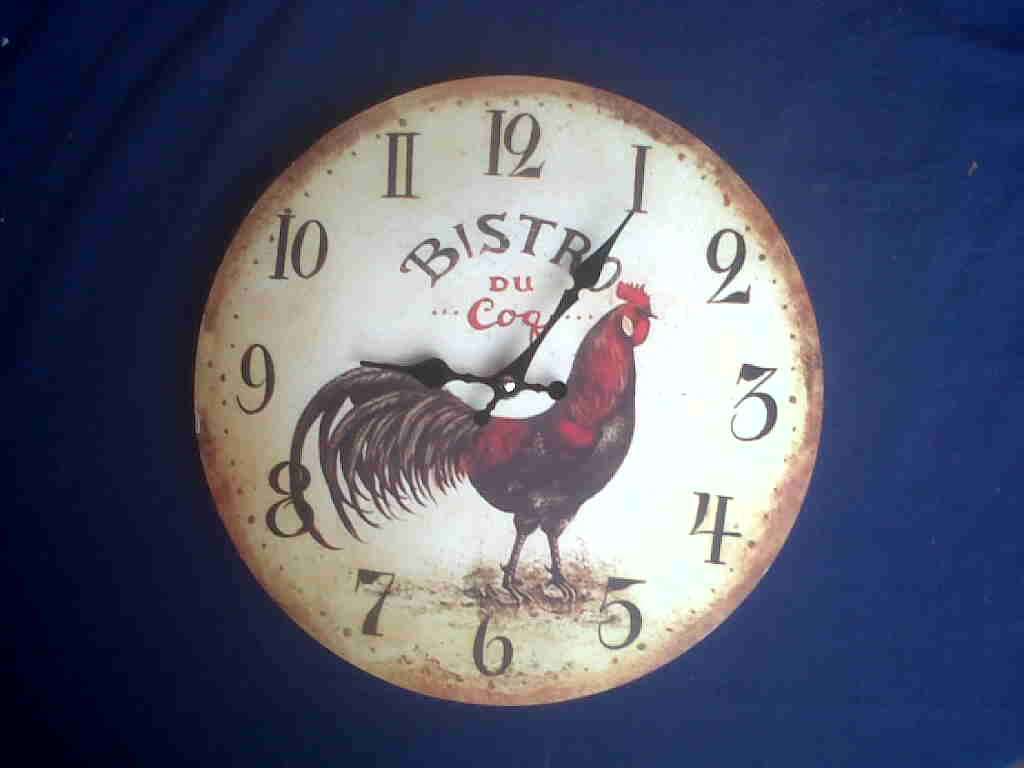 BISTRO DU COQ CLOCK
