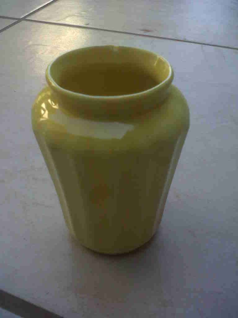 SMALLYELLOW LUCIA VASE